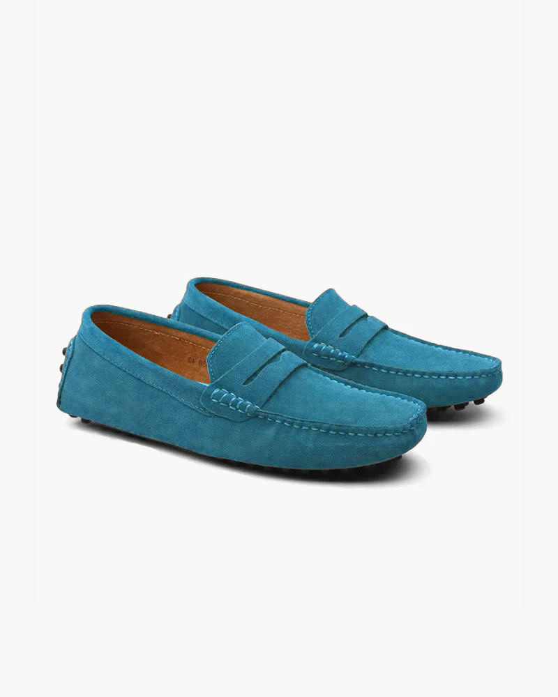 Wildleder-Fahrer-Loafer