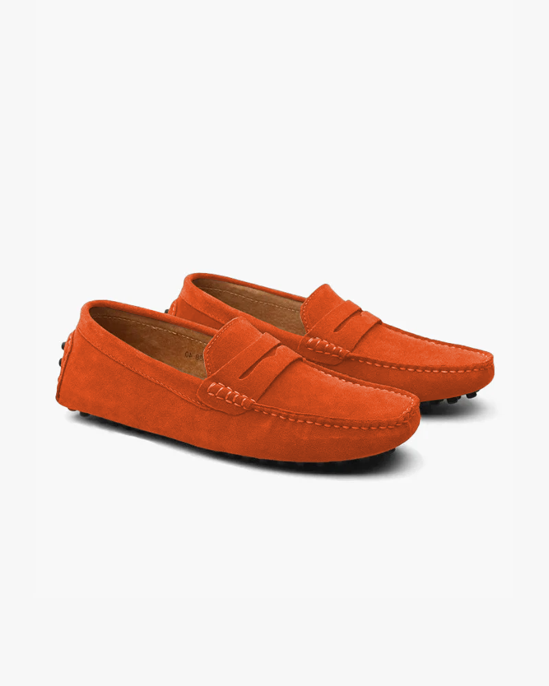 Wildleder-Fahrer-Loafer