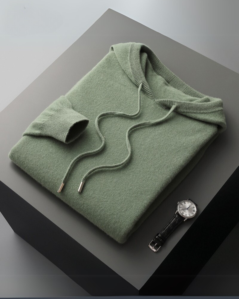 100 % Kaschmir-Hoodie