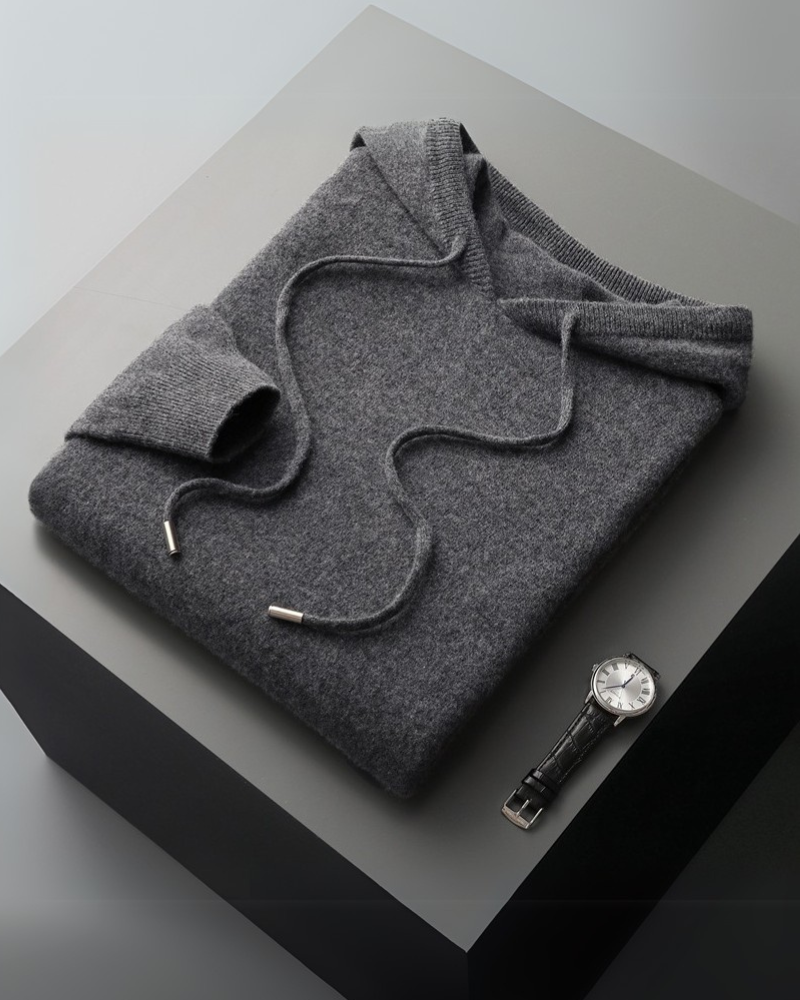 100 % Kaschmir-Hoodie