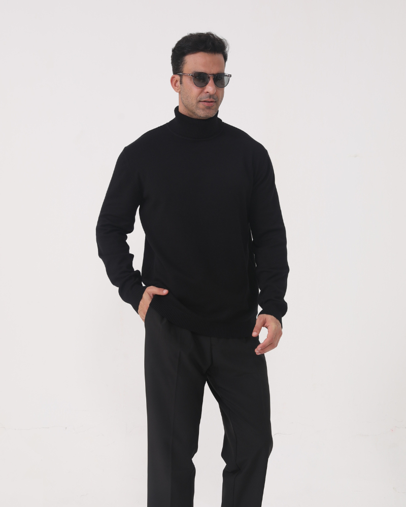 Gstaad Rollkragenpullover aus Merinowolle
