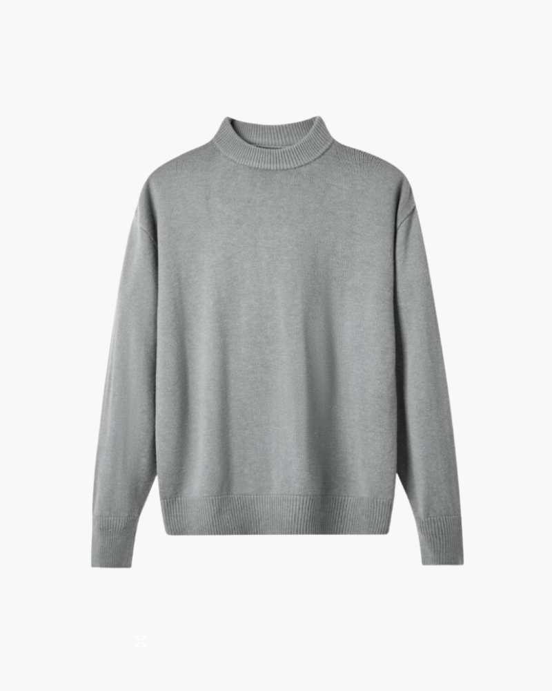 Rollkragenpullover aus 100 % hochwertiger Wolle