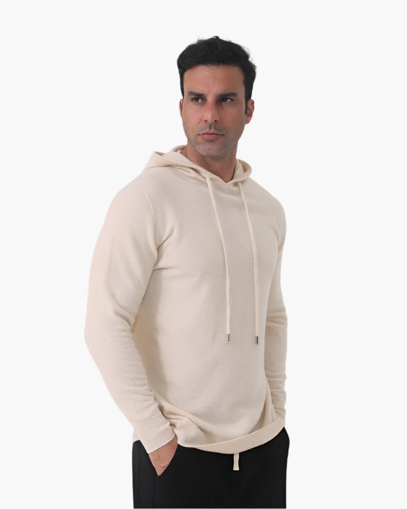 100 % Kaschmir-Hoodie