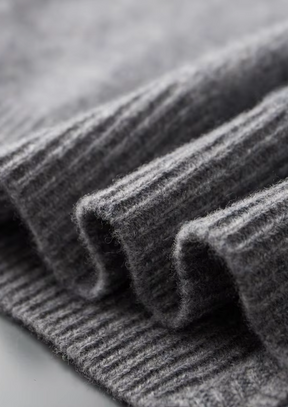 MERINO ZIP TWO-TONE CARDIGAN