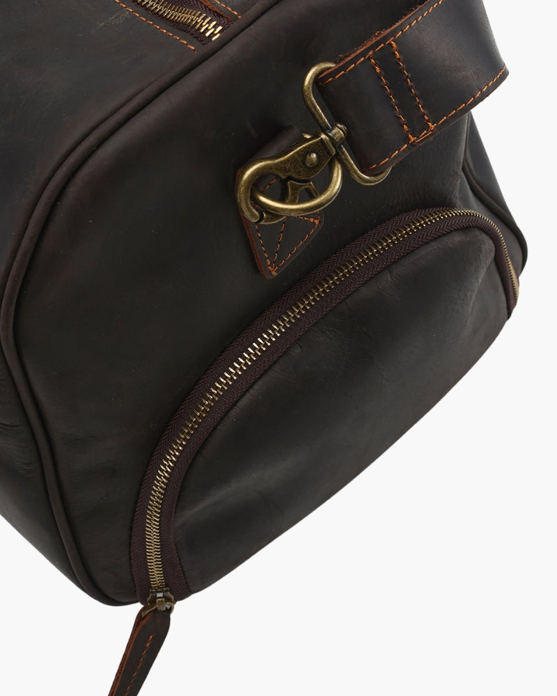 Montague Leder-Reisetasche