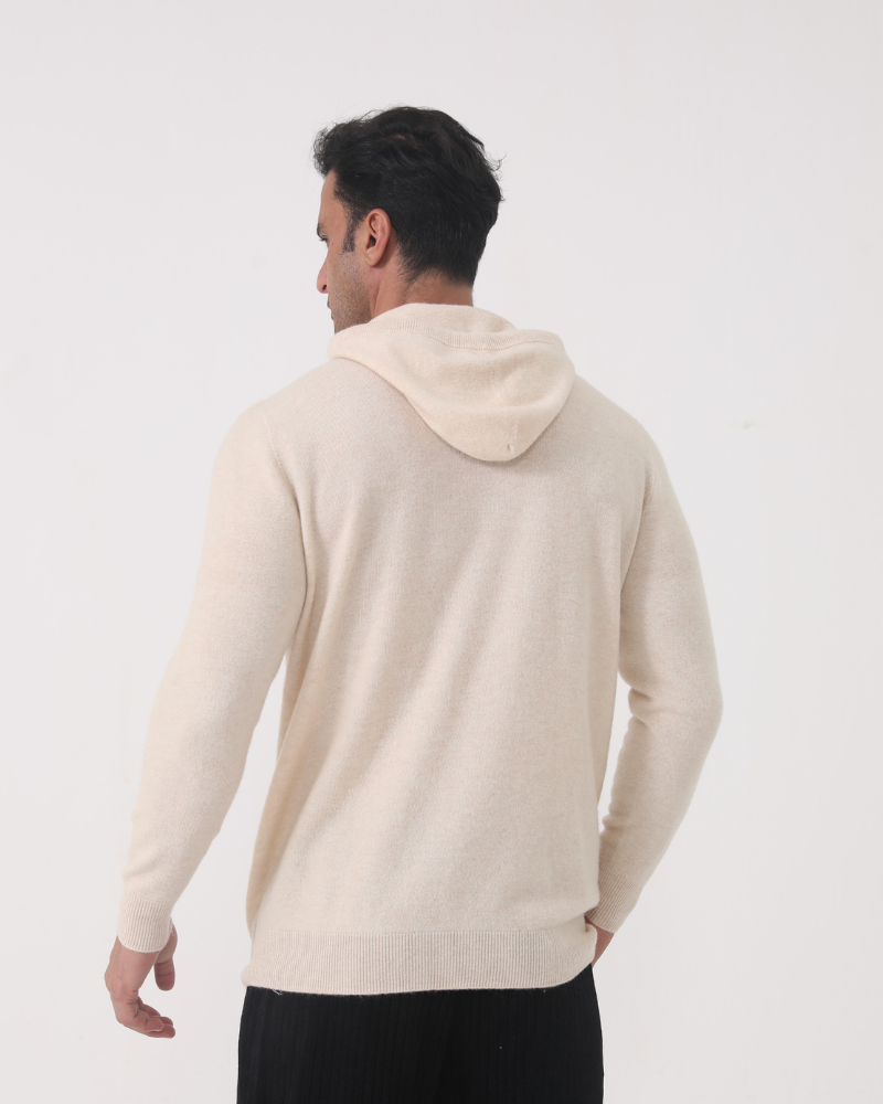 100 % Kaschmir-Hoodie
