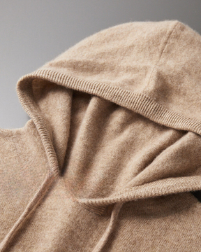 100 % Kaschmir-Hoodie
