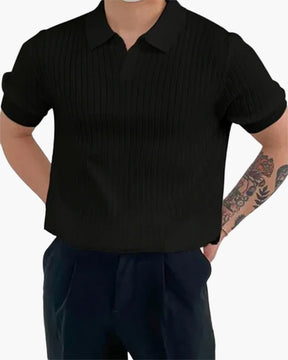 Florence – Poloshirt aus gerippter Baumwolle