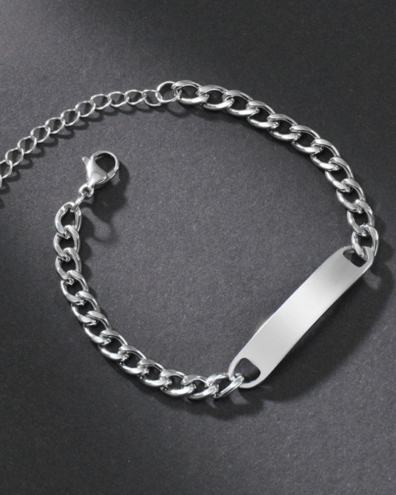 Signatur-Kettenarmband