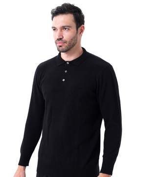 Poloshirt aus 100 % Kaschmir