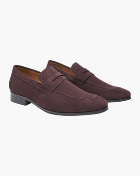 Old Money Wildleder-Pennyloafer