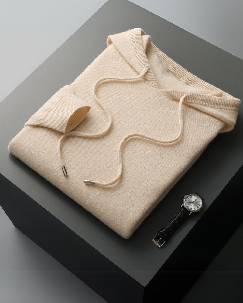 100 % Kaschmir-Hoodie