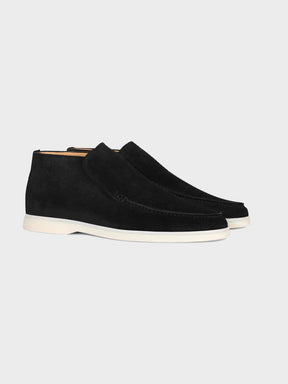 MONACO High Suede Loafers