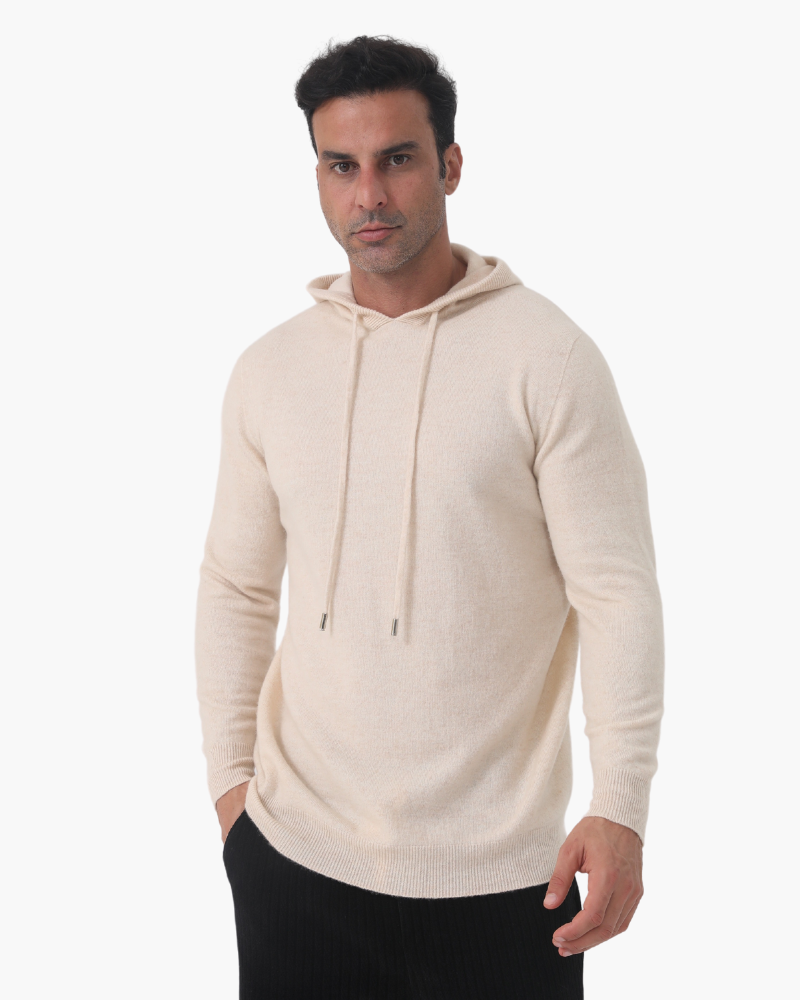 100 % Kaschmir-Hoodie
