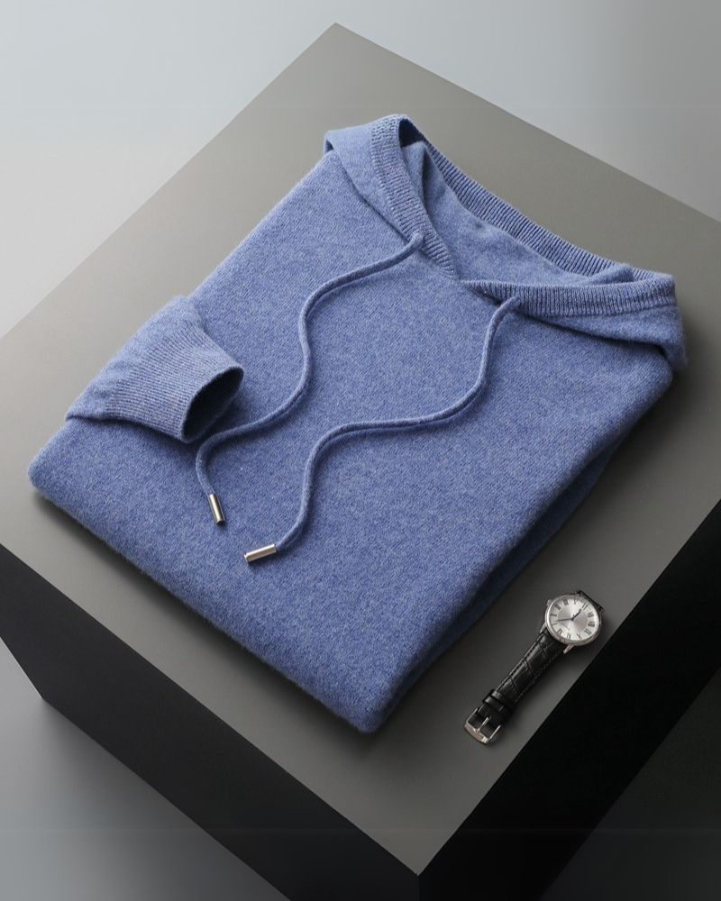 100 % Kaschmir-Hoodie