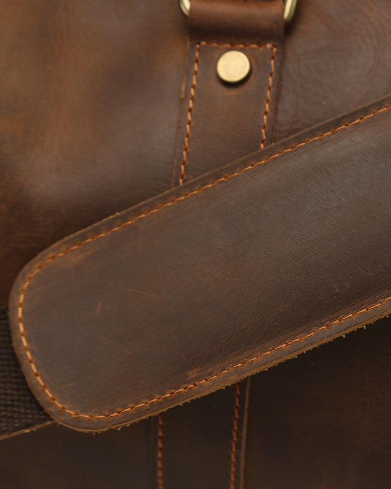 Montague Leder-Reisetasche
