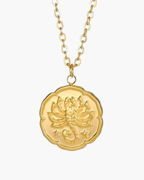 Sternzeichen-Halskette - Gold