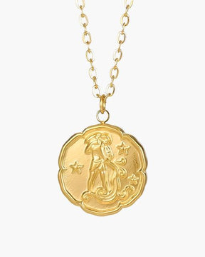 Sternzeichen-Halskette - Gold