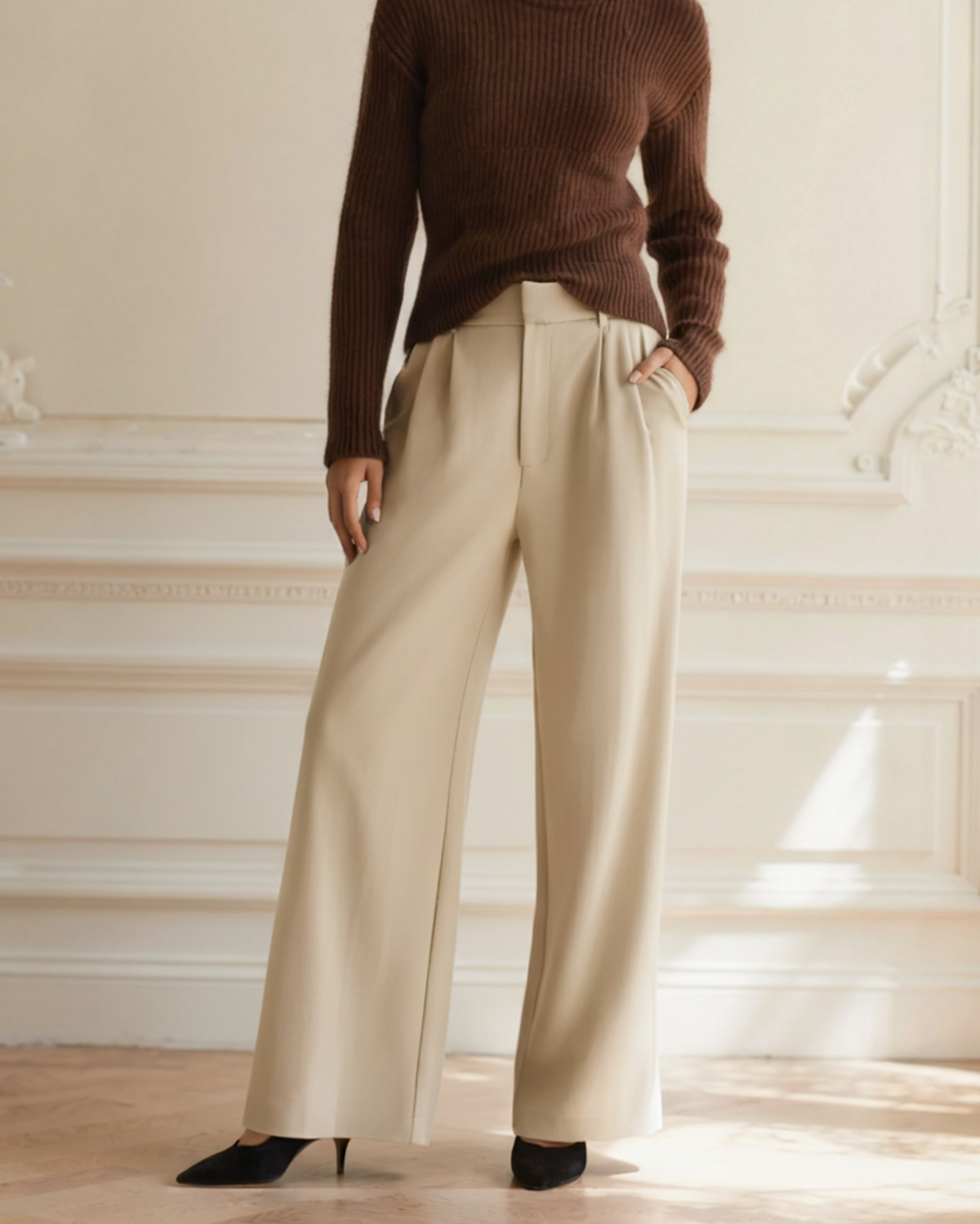 Serena Hose mit weitem Bein