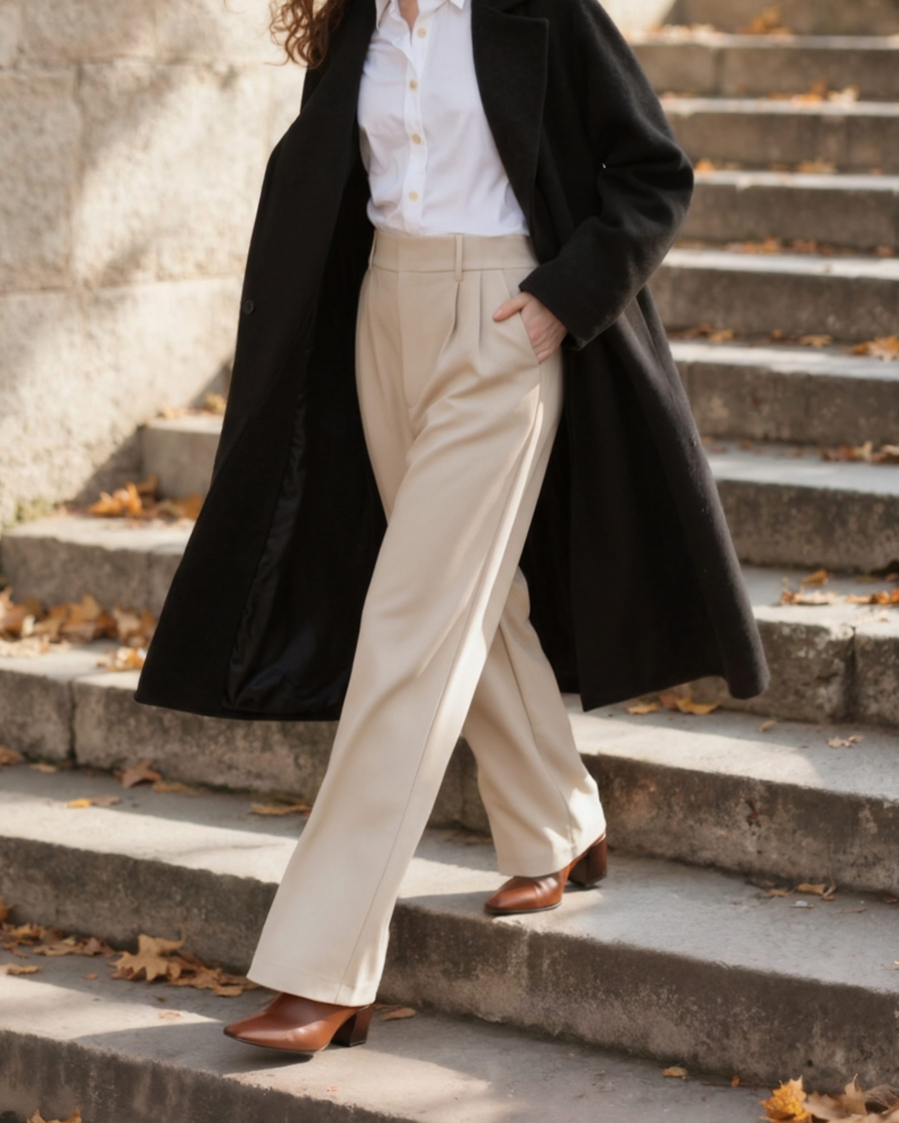 Serena Hose mit weitem Bein