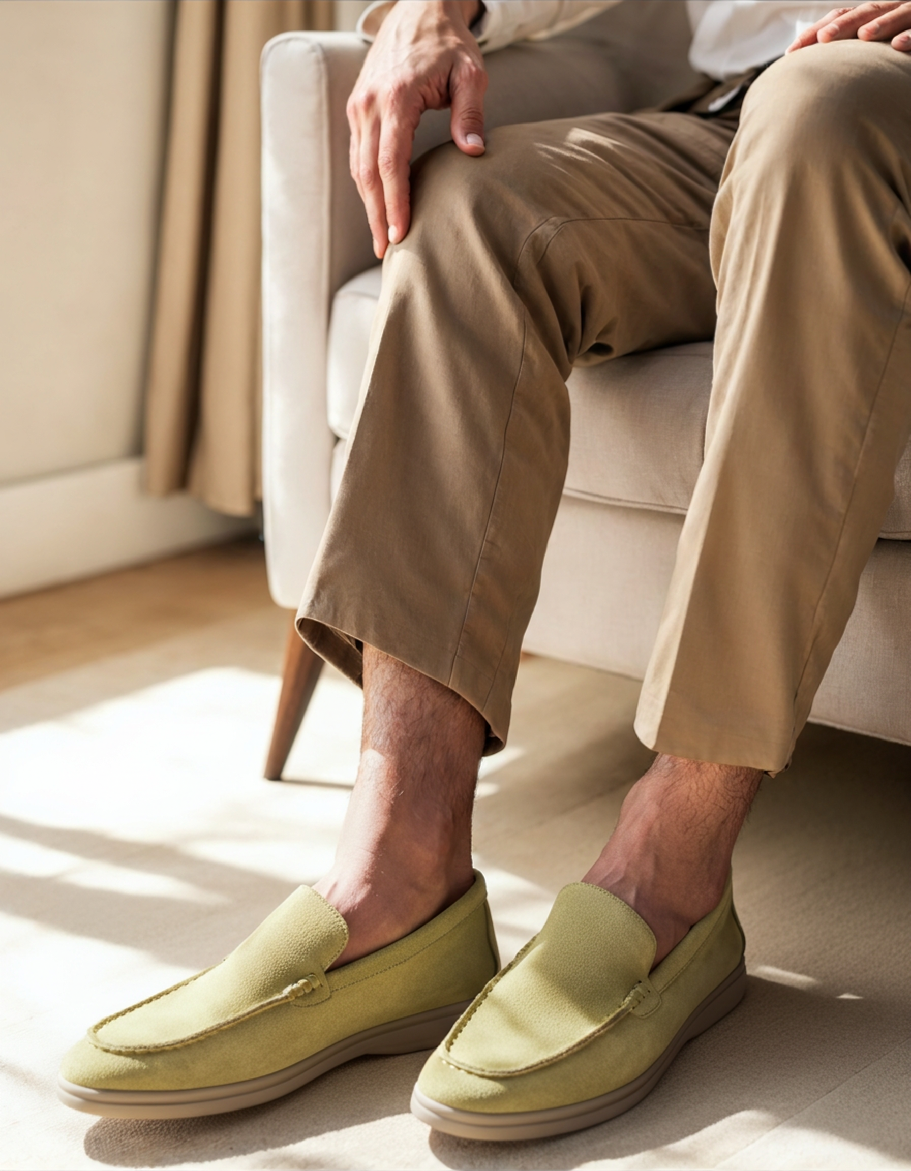Premium-Loafer aus Wildleder