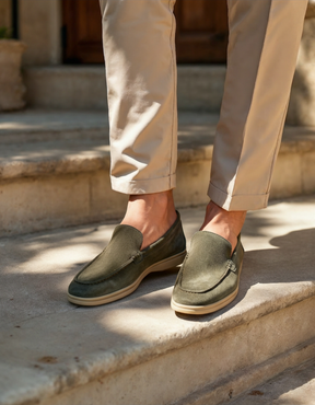 Premium-Loafer aus Wildleder