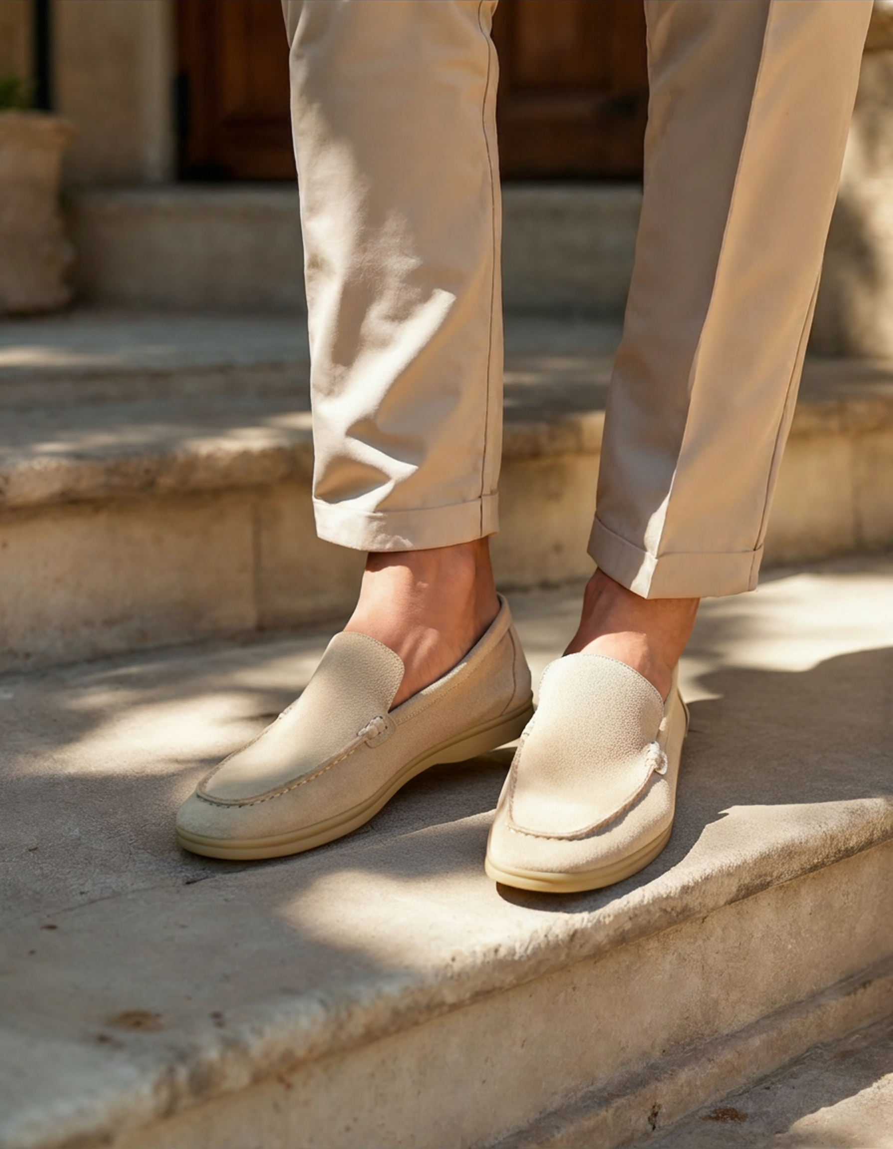Premium-Loafer aus Wildleder