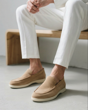 Wildleder-Loafer „Old Money“